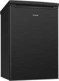 Bomann® Kühlschrank mit Gefrierfach | 109 Liter | energieeffizient, leise & kompakt | 2 Ablagen, Obst- & Gemüsefach | 4-Sterne-Gefrierfach | Türanschlag wechselbar | KS 7251 schwarz