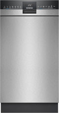 Siemens iQ300 Unterbau-Geschirrspüler, 45 cm, 44 dB, varioSpeed Plus, autoOpen dry automatische Türöffnung, flexible Körbe mit varioFlex, aquaStop, hygienePlus, Home Connect, Gebürsteter Stahl