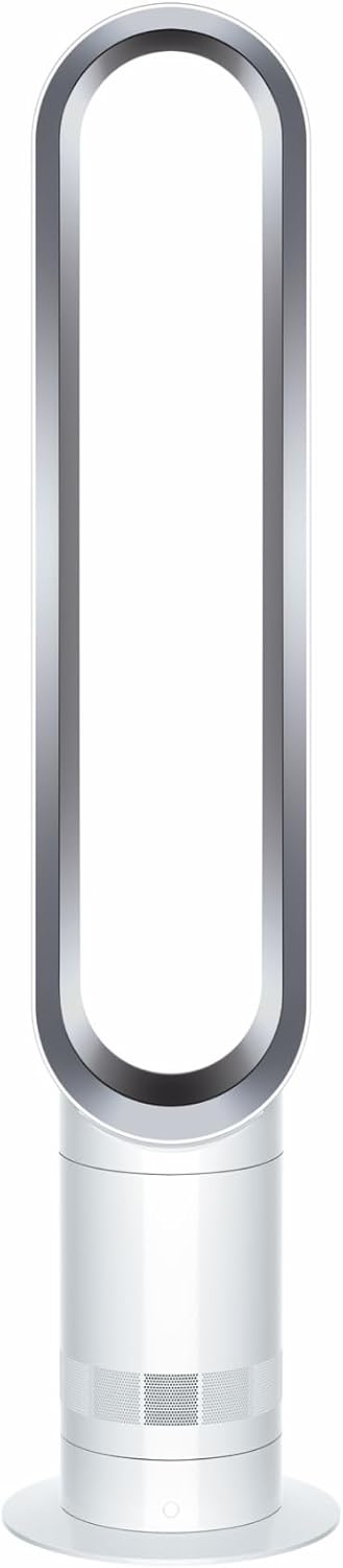 Coolᵀá´?Turmventilator AM07 Air Multiplierâ„?Turmventilator, Leistungsstarker, bladeless Ventilator mit Air Multiplierâ„?Technologie (Weiß/Silber)