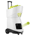 VEVOR Tennisballmaschine, tragbarer Tennisballwerfer, Übungswerfer für 150 Bälle, Tennistraining, 5 Motoren, Multimodus-Übungen, über 2 Std. Spielzeit, wiederaufladbarer Akku, Fernbedienung per App