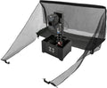 Automatische Tischtennis Ballmaschine, Ping Pong Ballmaschine, Ping Pong Ball Maschine mit Netz, Mehrere Serviermodi Tischtennis Roboter, Tischtennismaschine, 100 Bälle Kapazität