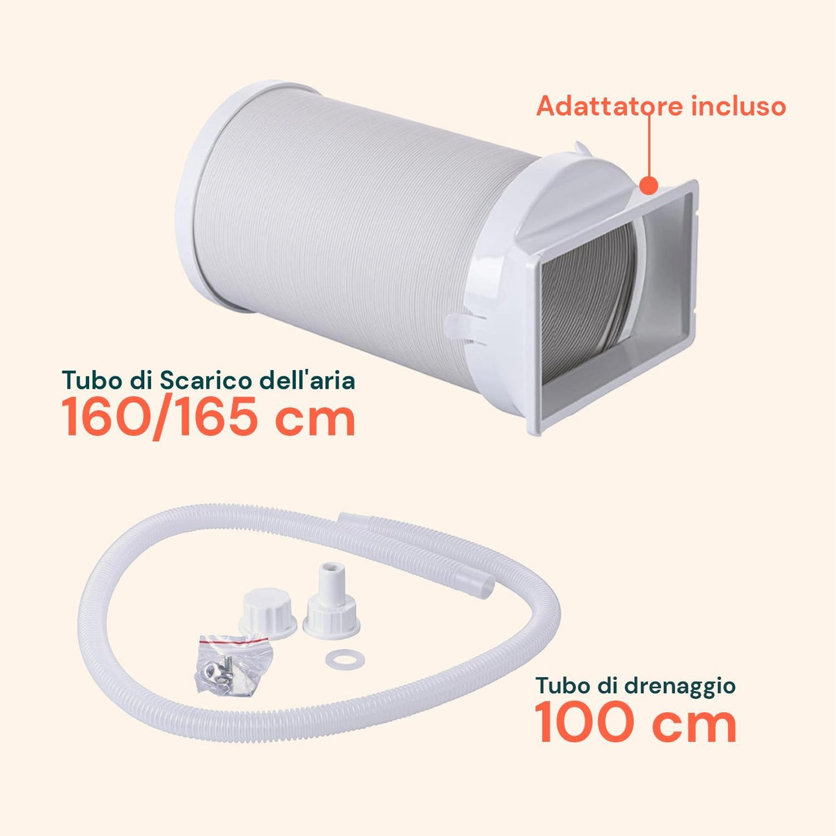 Avilia Mobiles Klimagerät 9000 BTU 3 in 1 â€?Luftentfeuchter, Kühler und Ventilator | Klimagerät ohne Außeneinheit für Zuhause und Büro