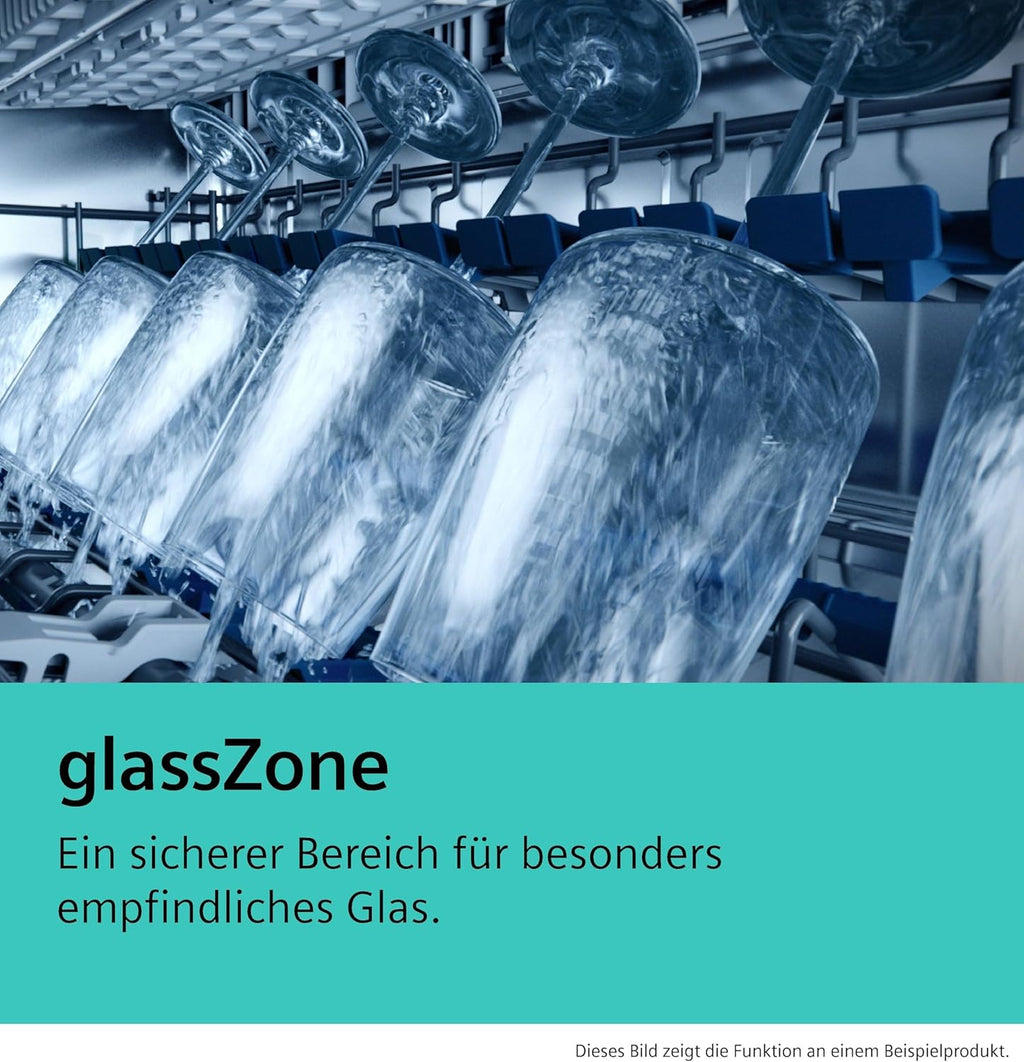 Siemens SN95EX22CE iQ500 vollintegrierter Geschirrspüler, 60 cm, Made in Germany, varioScharnier für flexible Einbausituationen, varioSpeed Plus, auto Open dry, Rackmatic, Intensivzone, leise