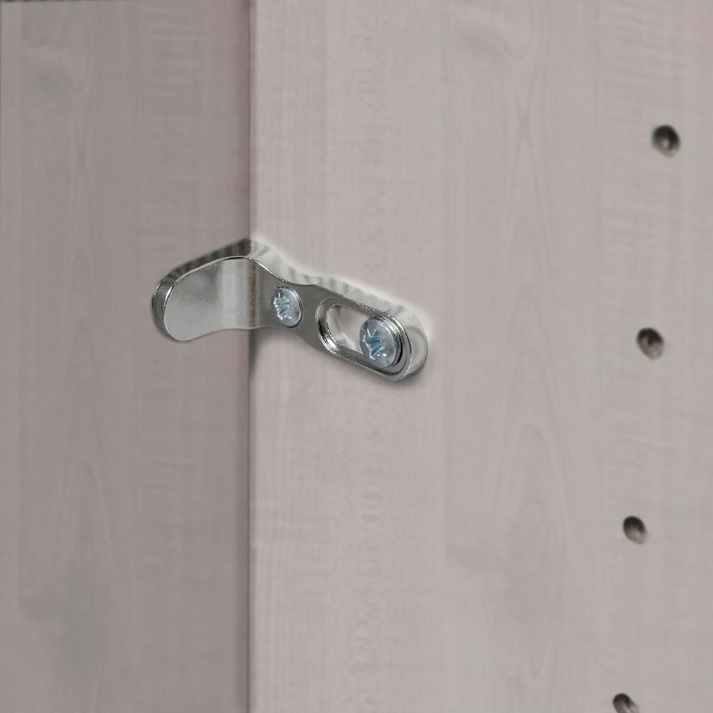 WIEMANN Drehtürenschrank mit 3 Schubkästen, Landhausstil Kleiderschrank 300cm breit, Weiß, Höhe 216cm, Marlow