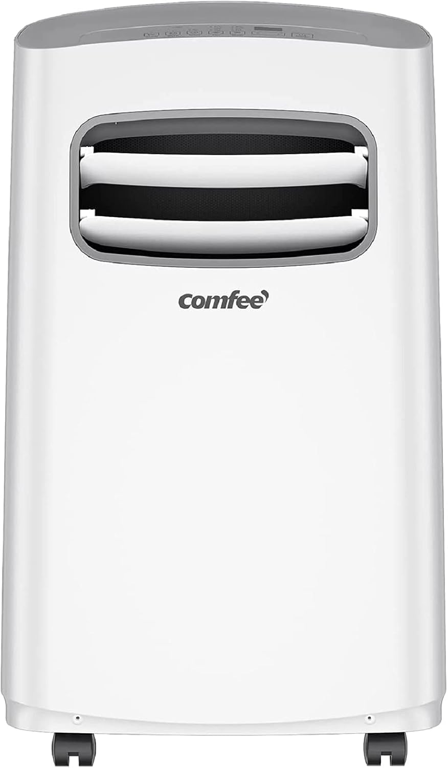 Comfee Mobiles Klimagerät Breezy Cool Pro 2.6,9000 BTU 2,6kW, Kühlen&Ventilieren&Entfeuchten,APP-Steuerung,Raumgröße bis 88m³(33ãŽ?,Mobile Klimaanlage mit Abluftschlauch