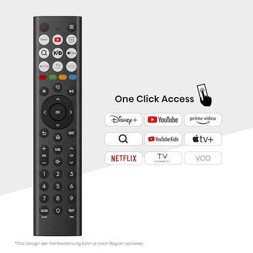Hisense 40E4QT Fehrnseher, 40 Zoll, DLED, Smart TV, Game Mode, AI Sports Mode, Dolby Audio, Dolby MS12, DTS Virtual X, HDR10, HLG, Full HD, High Contrast, Rauschunterdrückung 2025