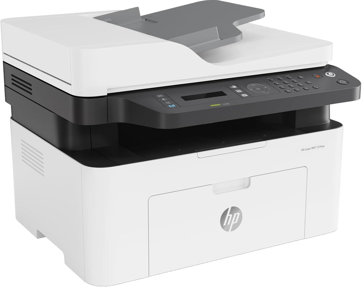 Laser 137fnw Laser-Multifunktionsdrucker (Laserdrucker, Kopierer, Scanner, Fax, WLAN)