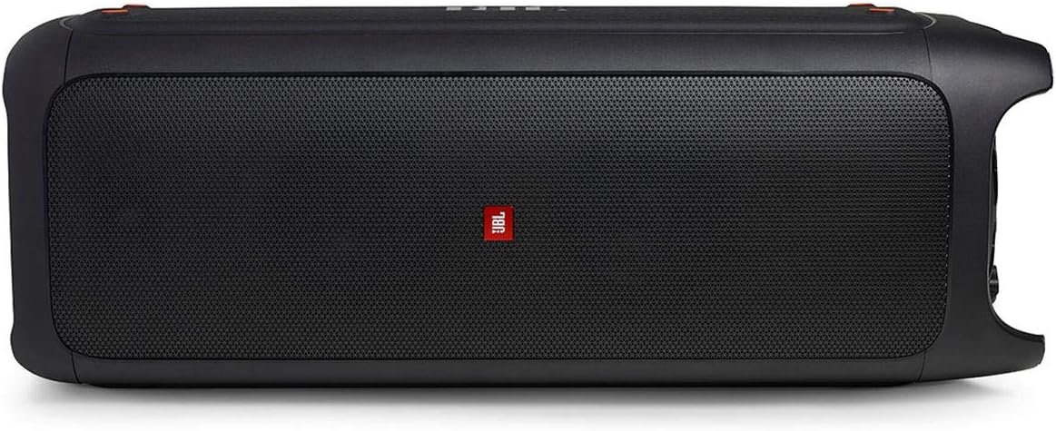 JBL PartyBox 710 - Schwarz â€?Trag - und rollbarer Bluetooth Party-Lautsprecher mit Lichteffekten â€?Spritzwassergeschützte, mobile Musikbox