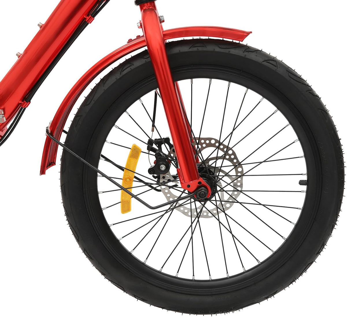 Faltbares Dreirad für Erwachsene, 20 Zoll Faltbares Dreirad, 7-Gang 3-Rad Fahrrad mit Schloss für Erwachsene mit Einer Körpergröße von 5,09 bis 5,74 Fuß