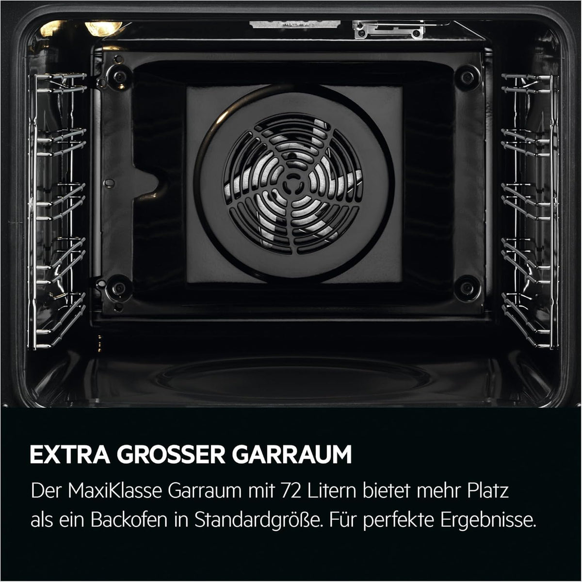 AEG Einbaubackofen â€?Serie 5 Ringheißluft: Gleichmäßige Garergebnisse auf 3 Ebenen â€?Pyrolyse Selbstreinigung â€?25 Automatikprogramme â€?LED-Touchdisplay â€?Schnellaufheizung â€?Schwarz â€?BPE53516AB