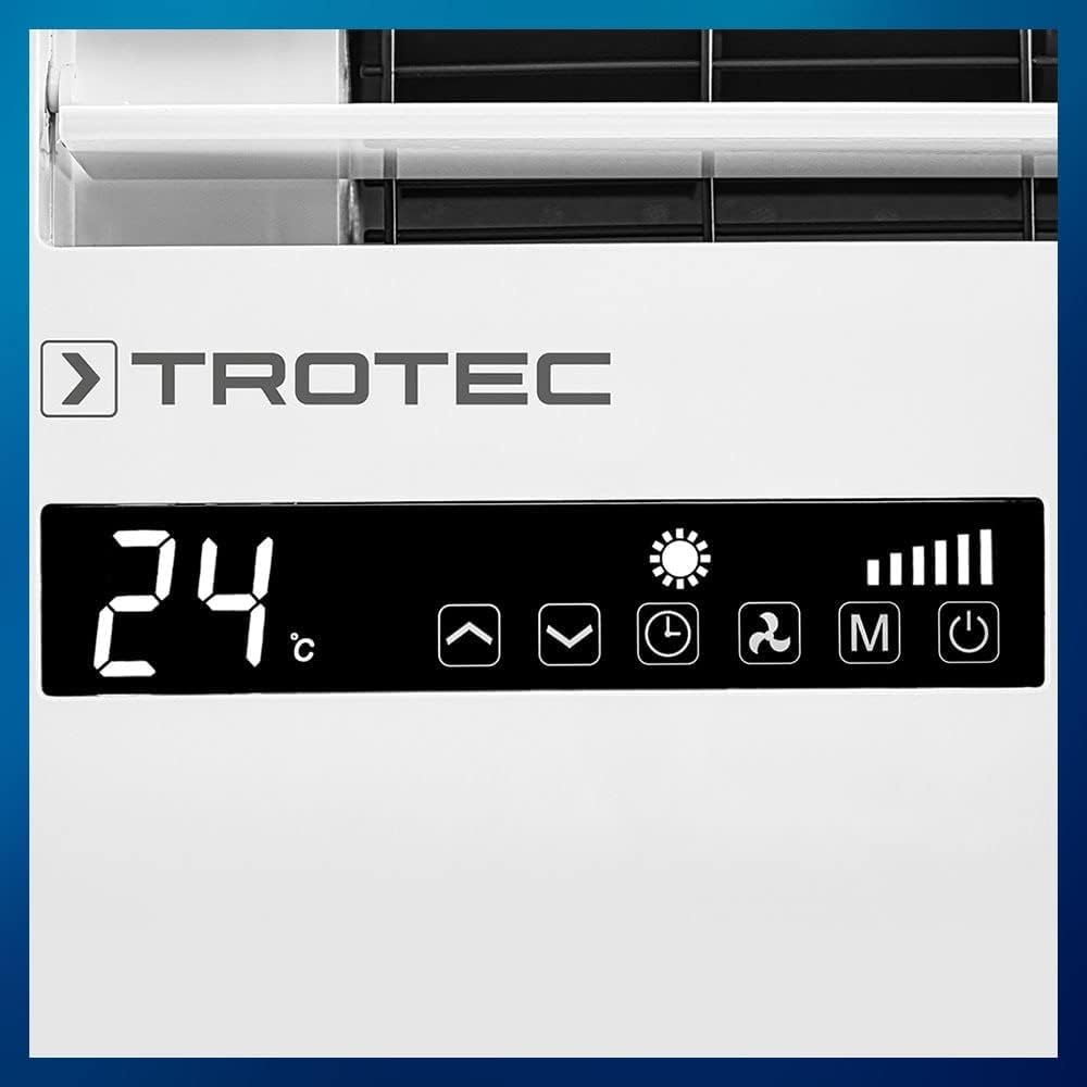 TROTEC Wandklimaanlage PAC-W 2650 SH â€?4-in-1 Klimaanlage ohne Außengerät mit Heizfunktion, 2,6 kW Kühlleistung, WiFi-App-Steuerung, Inverter-Technologie, für Räume bis 34 m²
