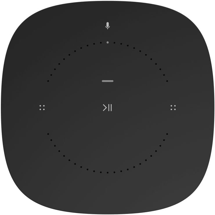 Sonos One Smart Speaker, schwarz â€?Intelligenter WLAN Lautsprecher mit Alexa Sprachsteuerung, Google Assistant & AirPlay â€?Multiroom Speaker für unbegrenztes Musikstreaming