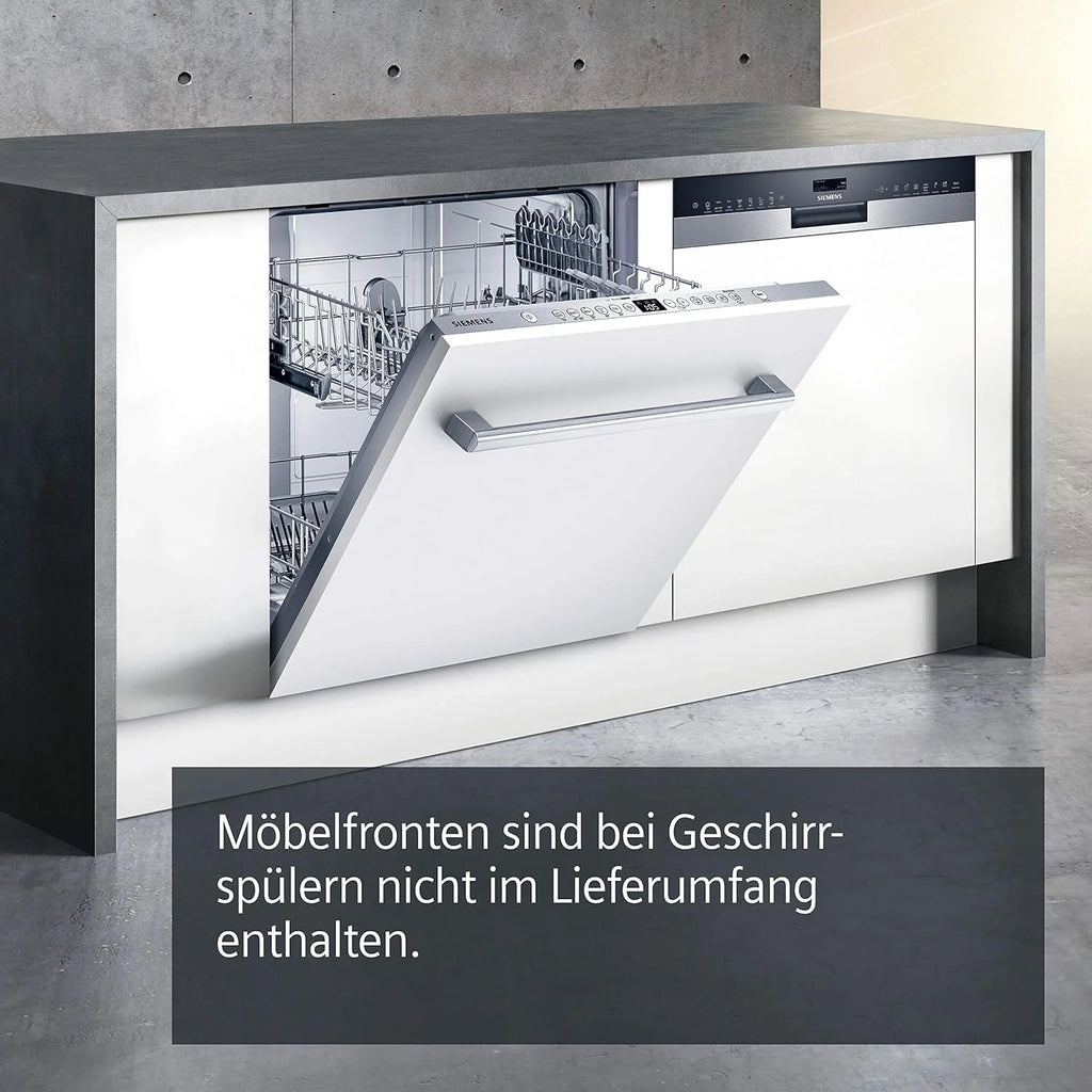 Siemens SR65YX08ME, iQ500 Smarter Geschirrspüler Vollintegriert, 45 cm breit, Besteckschublade, Zeolith, extra leise, aquaStop, automatische Türöffnung nach Programmende, varioSpeed, Innenbeleuchtung