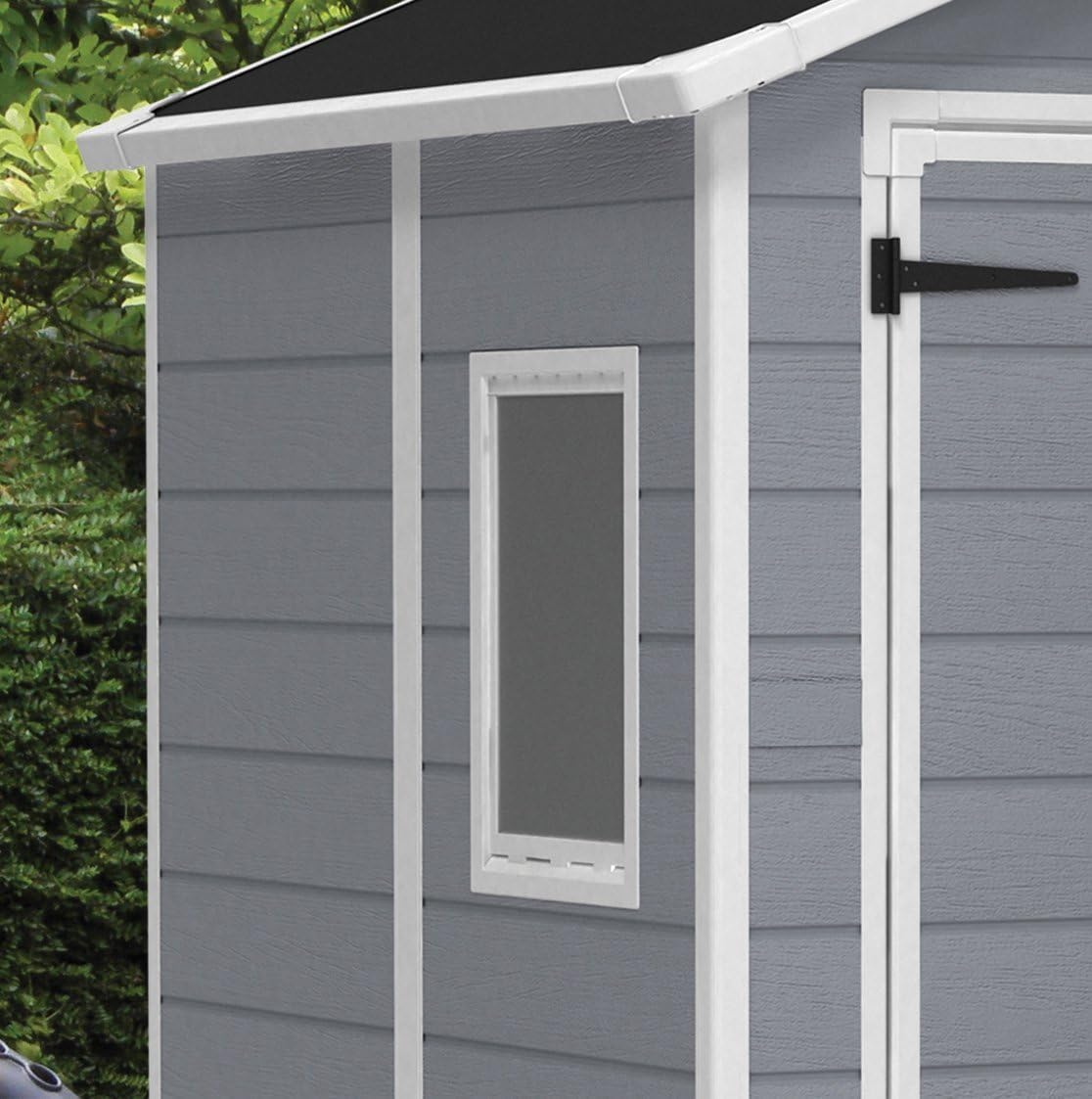 Keter Gerätehaus Manor 6x8 DD, Grau, 7,6 m³