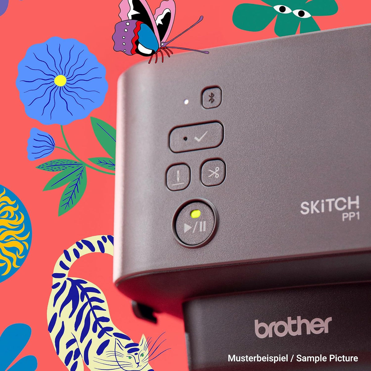 Brother PP1 "Skitch" - Freiarm-Stickmaschine