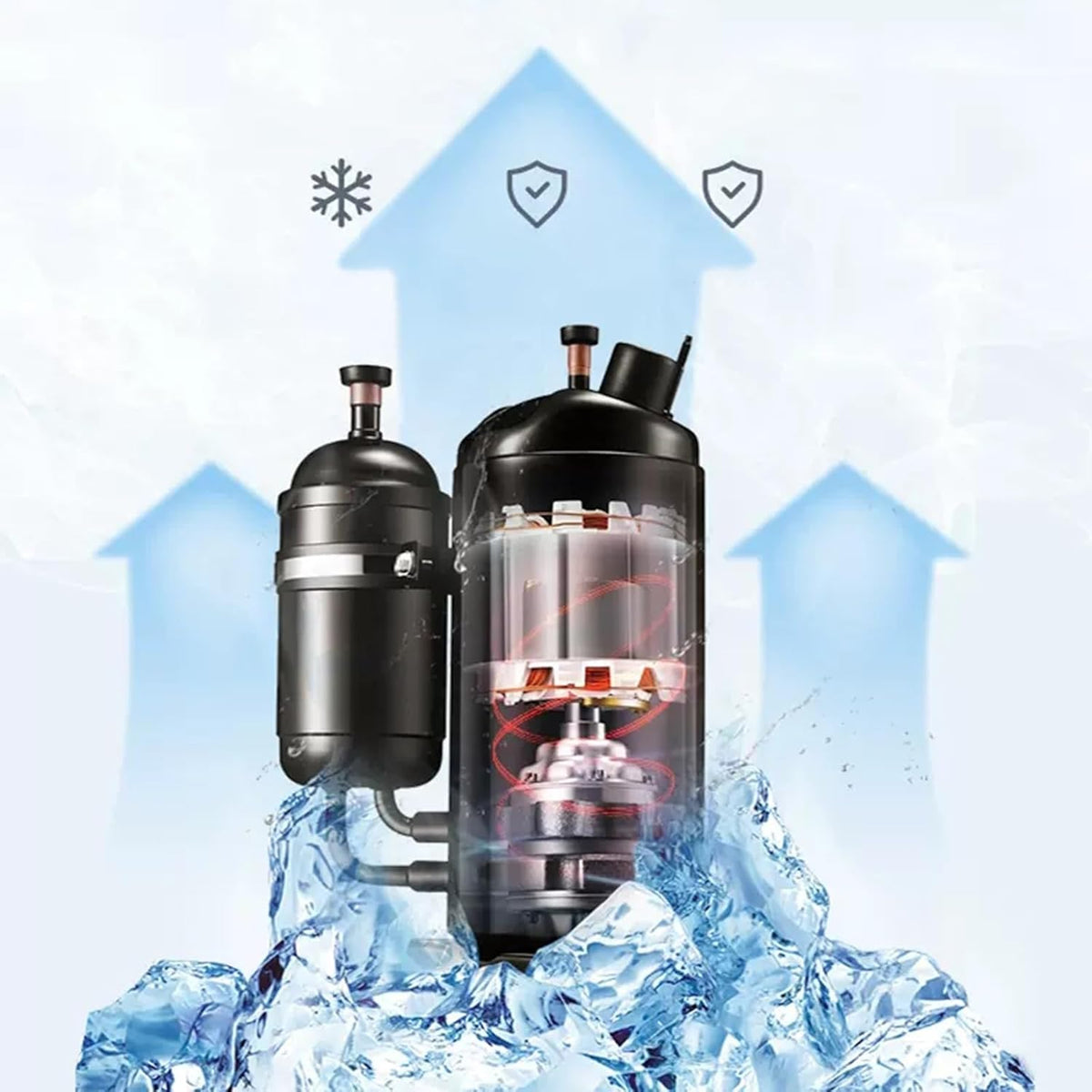 Eismaschine 22â€?0 l/h Softeismaschinen, kommerzieller Tricolor-Desktop-Automat for Einfrieren von süßen Eistüten Eismaschine für Haushalt