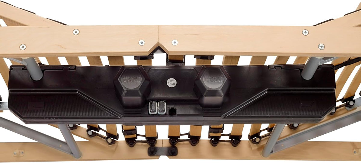 Generisch Lattenrost mit Motor 90x200cm | fertig montiert | elektrisch verstellbar | Härte-Regulierung | zum Klappen | Made in Germany | direkt vom Hersteller