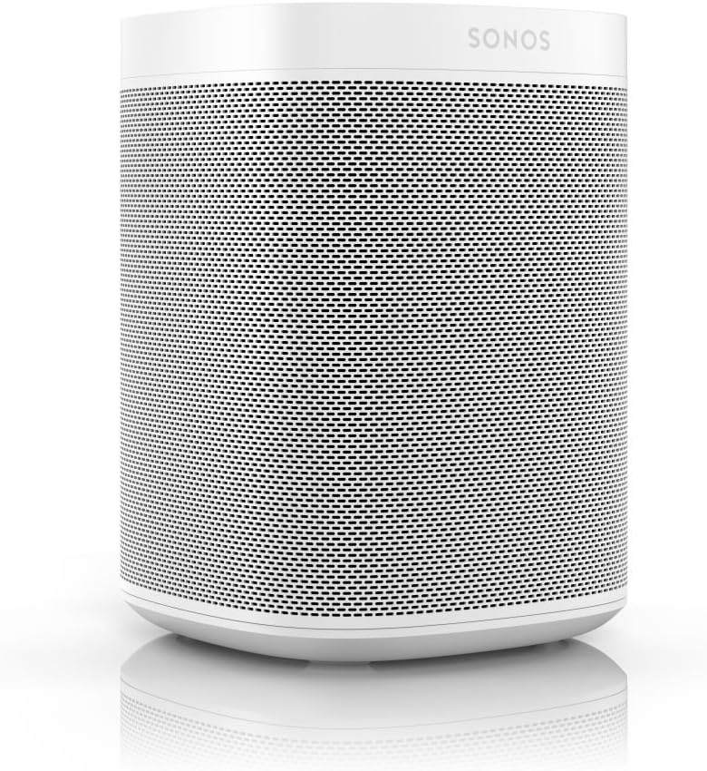 Sonos One Smart Speaker, schwarz â€?Intelligenter WLAN Lautsprecher mit Alexa Sprachsteuerung, Google Assistant & AirPlay â€?Multiroom Speaker für unbegrenztes Musikstreaming