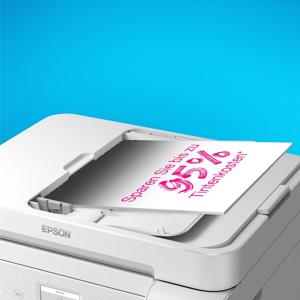EcoTank ET-4856 A4-Multifunktions-Wi-Fi-Tintentankdrucker, mit einem im Lieferumfang enthaltenen Vorrat an Tinten bis zu 3 Jahren