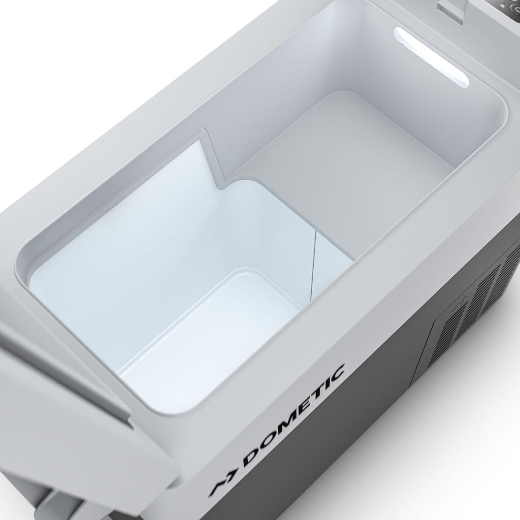 DOMETIC CFF20 Kompressor-Kühlbox 21L â€?12/24V und 100â€?40V â€?Elektrische Kühl- und Gefrierbox für Auto, Wohnmobil, Camping, LKW und Boot â€?Temperaturbereich +20 °C bis â€?8 °C