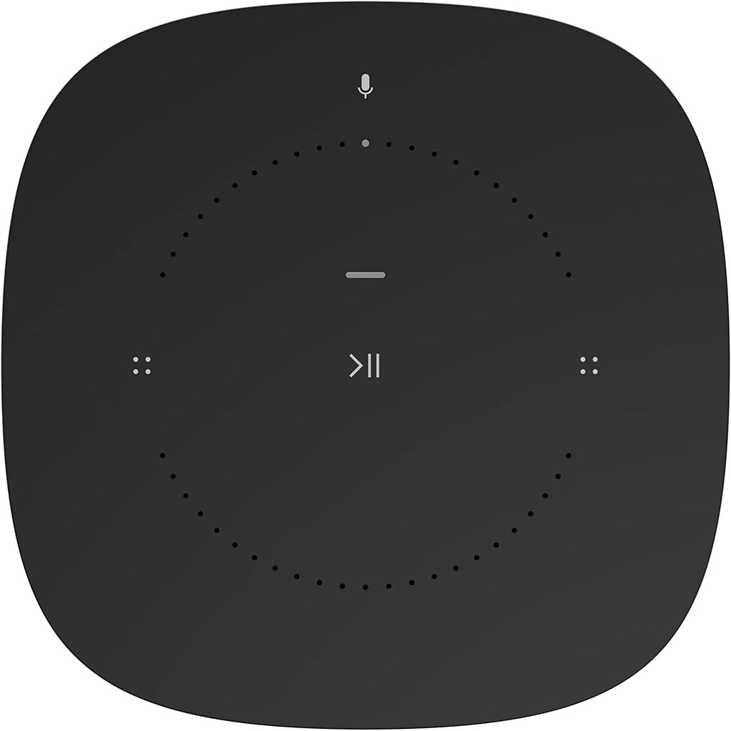 Sonos One Smart Speaker, schwarz â€?Intelligenter WLAN Lautsprecher mit Alexa Sprachsteuerung, Google Assistant & AirPlay â€?Multiroom Speaker für unbegrenztes Musikstreaming