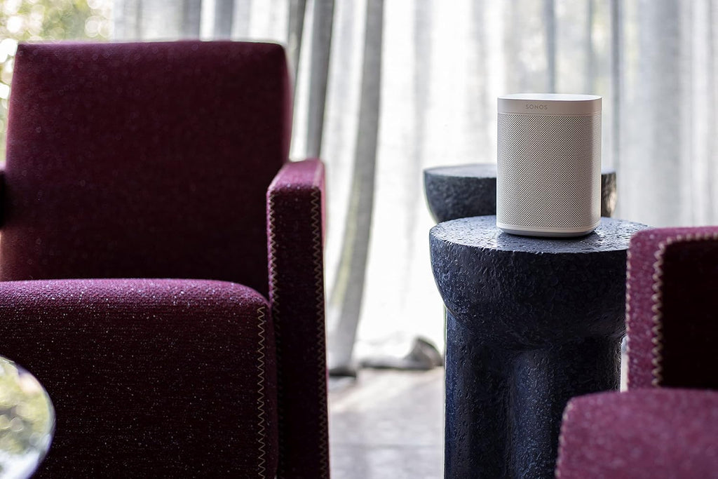 Sonos One Smart Speaker, schwarz â€?Intelligenter WLAN Lautsprecher mit Alexa Sprachsteuerung, Google Assistant & AirPlay â€?Multiroom Speaker für unbegrenztes Musikstreaming
