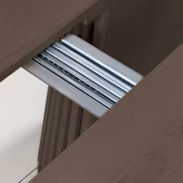 ebuy24 Tokyo Esstisch inkl. 2 Zusatzplatten ø120x120 bis 160 bis 200cm Smoked Eiche Furnier. â€?Esszimmertisch rund ausziehbar, ausziehbarer Tisch rund, Esstisch oval ausziehbar