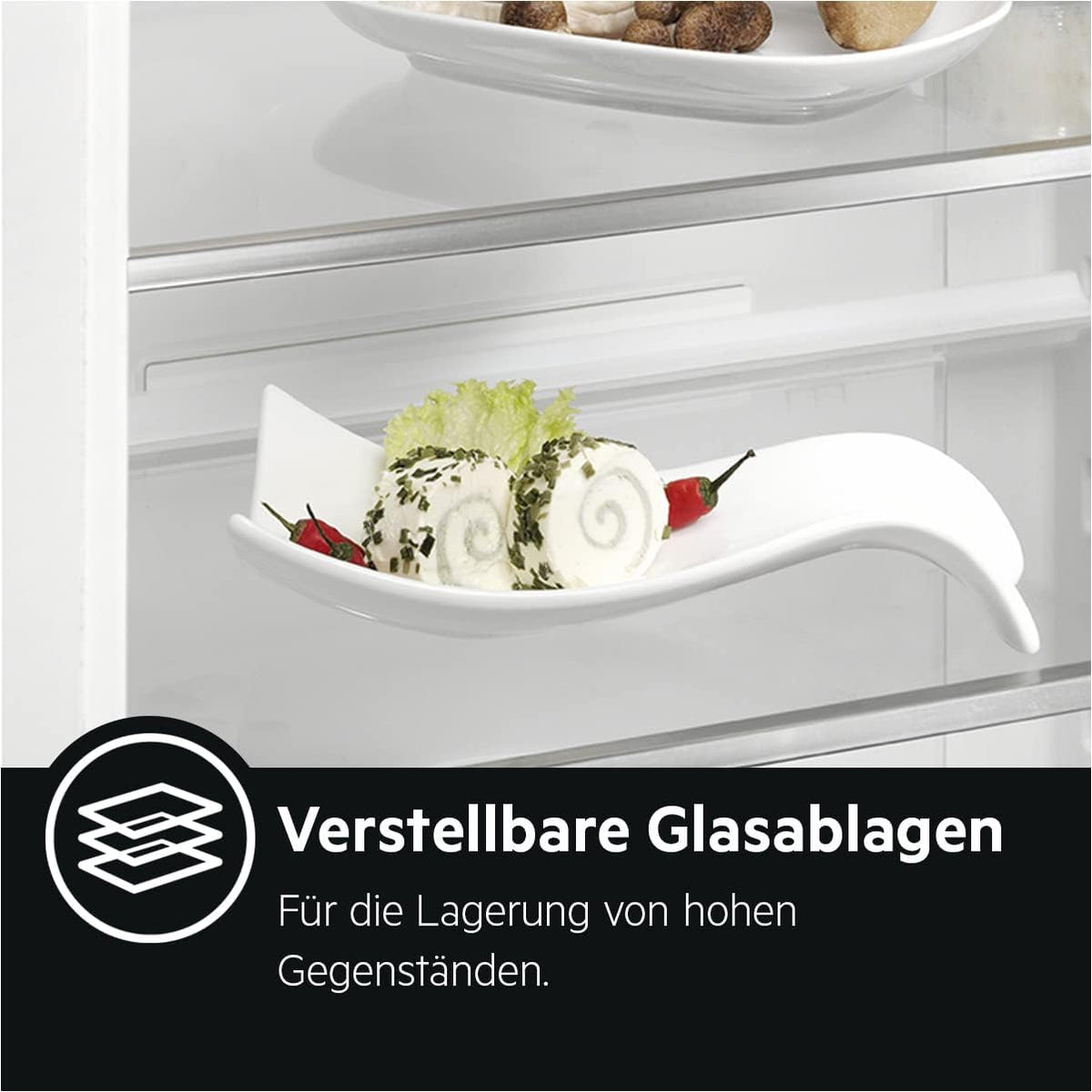 AEG RDB424E1AW Freistehender Doppeltür - Kühlautomat/Serie 5000 mit ColdSense / 1434 mm/Gefrierteil oben / 206 L/LowFrost â€?weniger Eisbildung/Farbe: Weiß/E