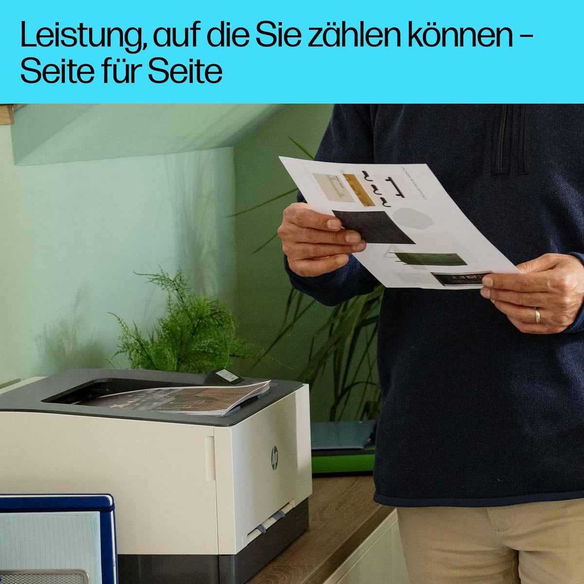HP Color LaserJet Pro MFP 3302fdwg Multifunktions-Farblaserdrucker, Fax, Automatischer beidseitiger Druck, Touchscreen, Wi-Fi, Ethernet, USB, HP Wolf Pro Security