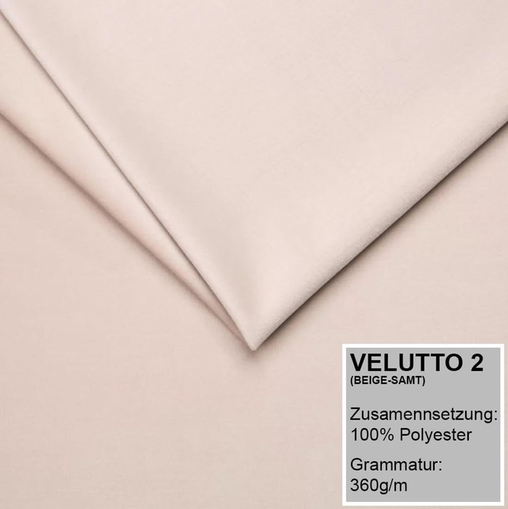 A&J MöbelLand Polsterbett 120x200 mit Bettkasten und Lattenrost â€?DONA-OM, Bett mit Stauraum in Beige ohne Matratze