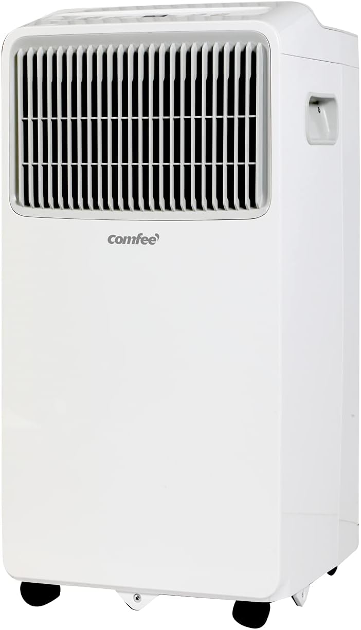 Comfee Mobiles Klimagerät Breezy Cool Pro 2.6,9000 BTU 2,6kW, Kühlen&Ventilieren&Entfeuchten,APP-Steuerung,Raumgröße bis 88m³(33ãŽ?,Mobile Klimaanlage mit Abluftschlauch