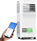 Mobiles Klimagerät Breezy Cool Pro 2.0,7000 BTU 2,0kW, Kühlen&Ventilieren&Entfeuchten,APP-Steuerung,Raumgröße bis 68m³(25ãŽ? .Mobile Klimaanlage mit Abluftschlauch,