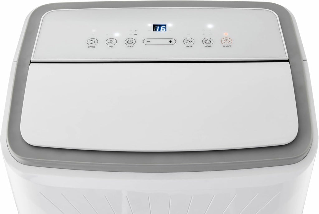 Termofol Mobile Klimaanlage ASPEN 4000W â€?4in1: Klimatisierung, Luftentfeuchter, Ventilator, Heizung â€?WLAN Fernsteuerung â€?energiesparendes Smart-Home-Gerät â€?modernes Design â€?weiß