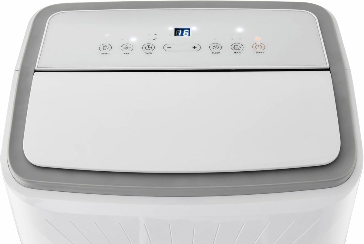 Termofol Mobile Klimaanlage ASPEN 4000W â€?4in1: Klimatisierung, Luftentfeuchter, Ventilator, Heizung â€?WLAN Fernsteuerung â€?energiesparendes Smart-Home-Gerät â€?modernes Design â€?weiß