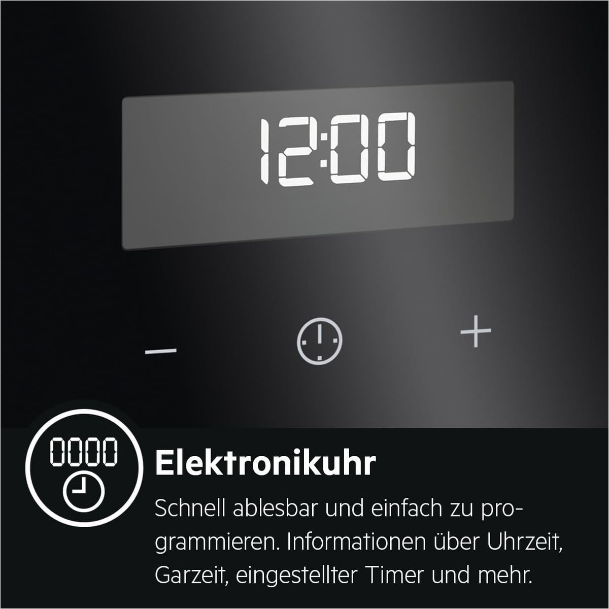 AEG Einbaubackofen â€?Serie 5 Ringheißluft: Gleichmäßige Garergebnisse auf 3 Ebenen â€?Pyrolyse Selbstreinigung â€?25 Automatikprogramme â€?LED-Touchdisplay â€?Schnellaufheizung â€?Schwarz â€?BPE53516AB