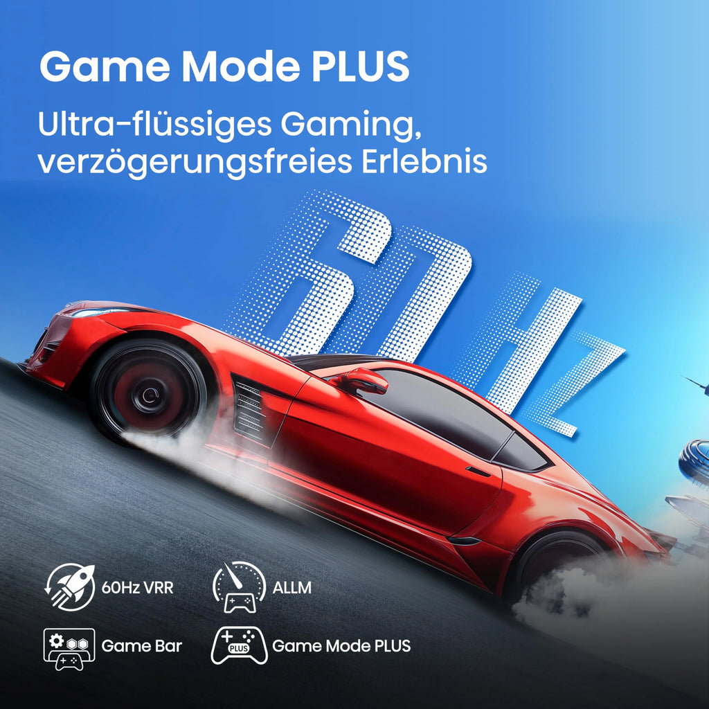 Hisense 43E7Q Fehrnseher, 43 Zoll, 4K UHD QLED, Smart TV, Game Mode Plus, Filmaker Mode, Dolby Vision Atmos, HDR10, HLG, HDR Immersive, AI 4K Upscaler, Dolby MS12, DTS X, Sprachsteuerung 2025