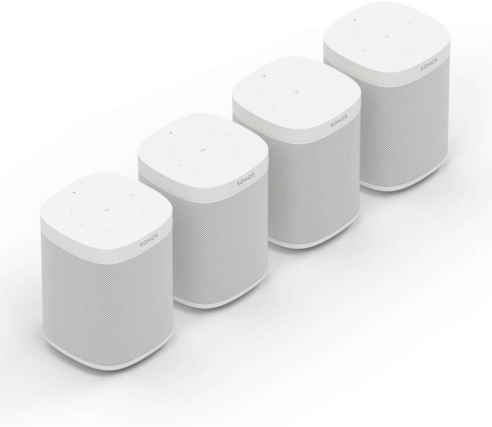 Sonos One Smart Speaker, schwarz â€?Intelligenter WLAN Lautsprecher mit Alexa Sprachsteuerung, Google Assistant & AirPlay â€?Multiroom Speaker für unbegrenztes Musikstreaming