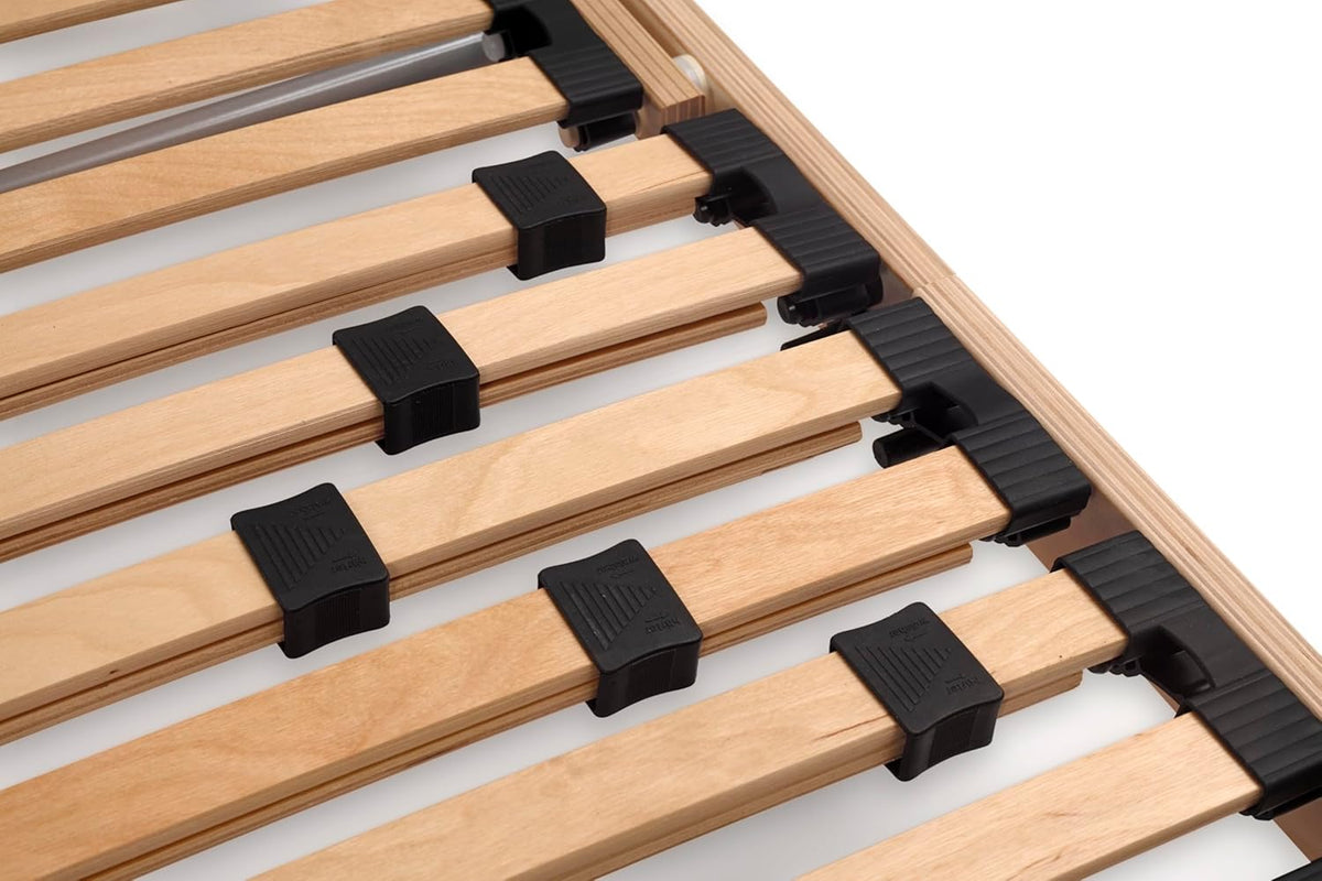Generisch Lattenrost mit Motor 90x200cm | fertig montiert | elektrisch verstellbar | Härte-Regulierung | zum Klappen | Made in Germany | direkt vom Hersteller