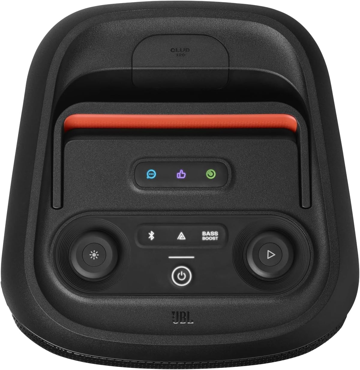 JBL Partybox Stage 120 in Schwarz â€?Tragbare Bluetooth-Lautsprecher-Box mit JBL Pro Sound, Lichtshow, KI-Sound-Boost und Teleskopgriff â€?12 h Laufzeit