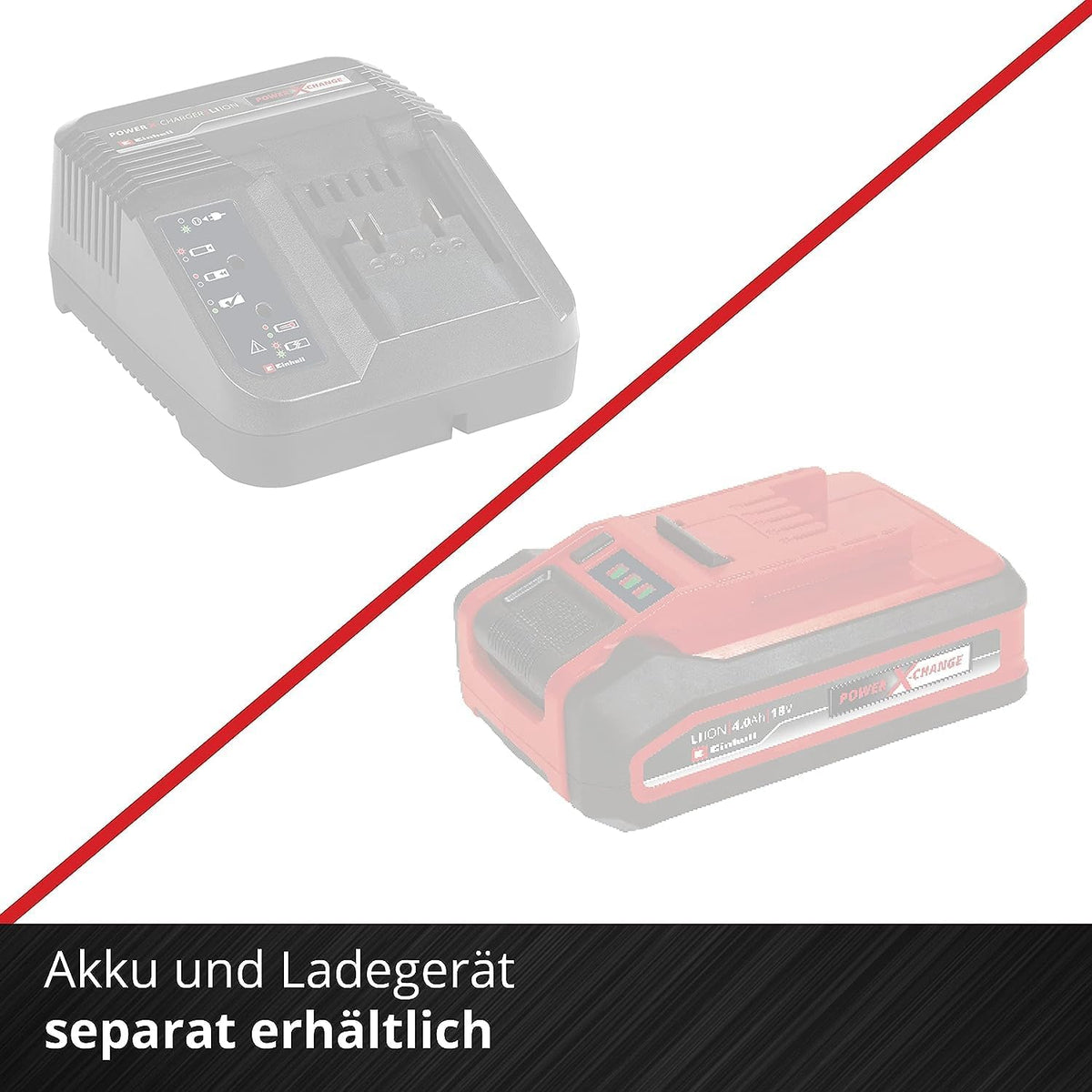 Einhell Akku Multifunktionswerkzeug GE-HC 18 Li T-Solo (2-in-1 Heckenschere und Motorsäge, Oregon Schwert, ohne Akku & Ladegerät)