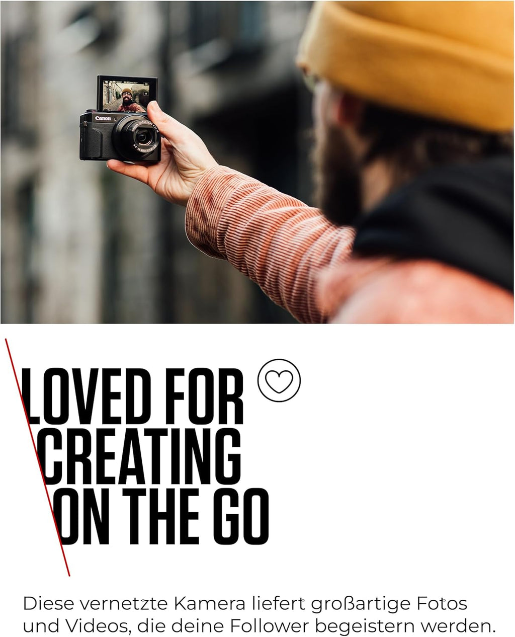 Canon PowerShot G7 X Mark III (Schwarz) â€?Kompakte Digitalkamera mit 1-Zoll-Sensor & 4K-Video â€?Ideal bei wenig Licht & auf Reisen â€?Mit WLAN & Bluetooth - Geliebt Für Kreatives Unterwegs