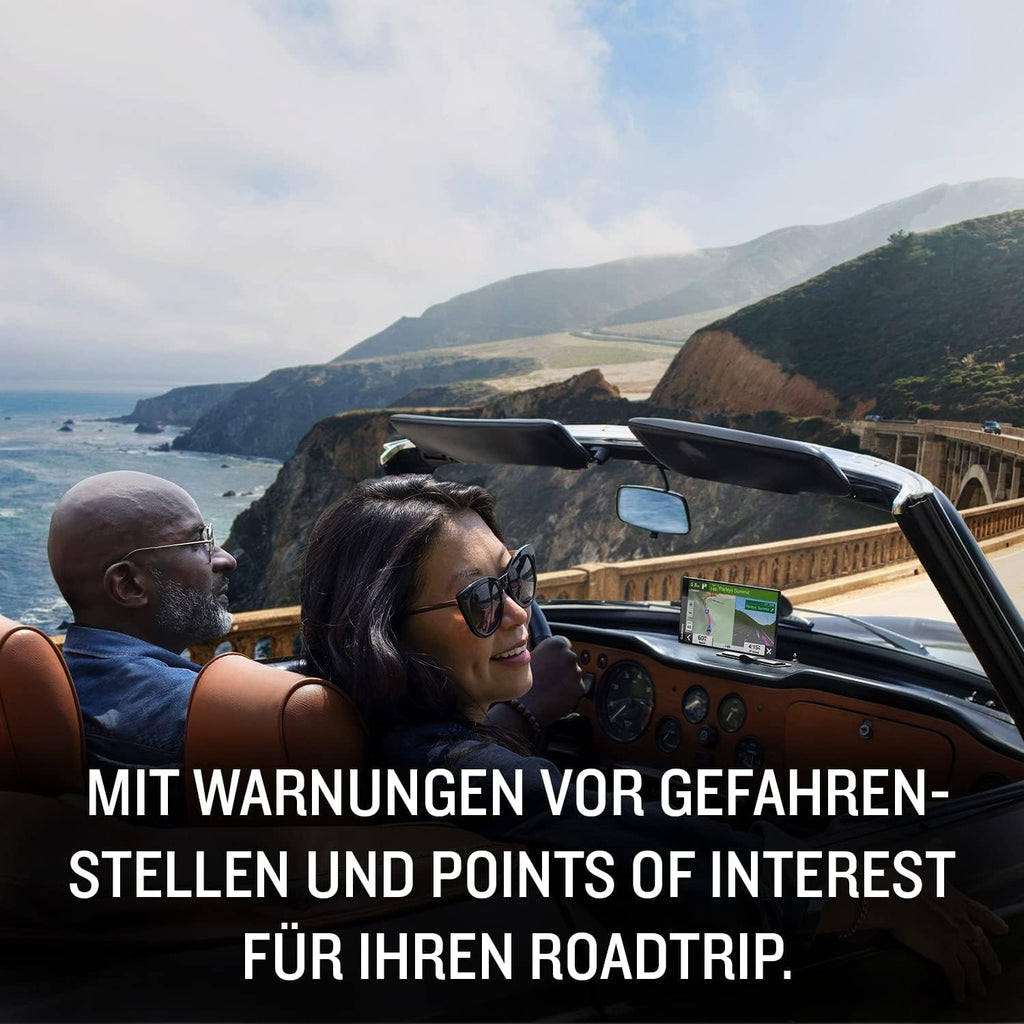 DriveSmart 76 MT-S â€?Navigationsgerät mit großem 7 Zoll (17,8 cm) HD-Display, 3D-Europakarten mit Umweltzonen, Verkehrsinfos in Echtzeit via Drive App, Sprach- und Fahrerassistenz