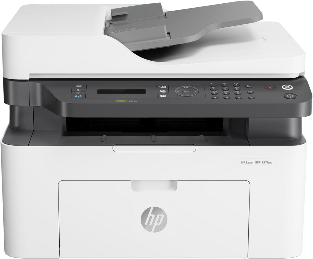 Laser 137fnw Laser-Multifunktionsdrucker (Laserdrucker, Kopierer, Scanner, Fax, WLAN)