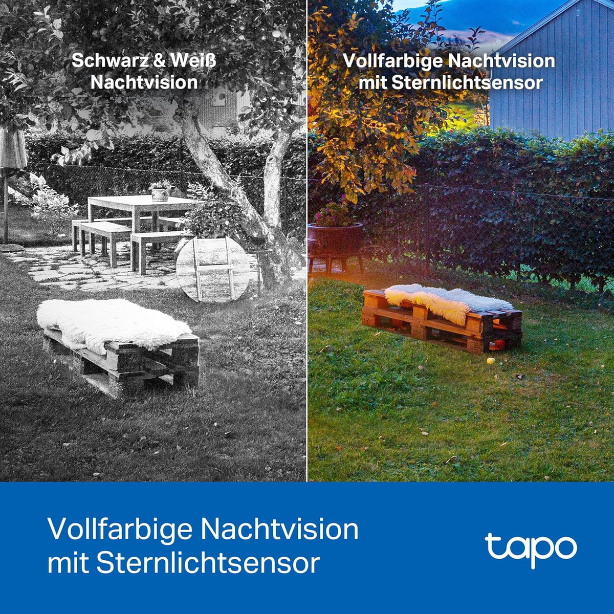 Tapo C425 Außenkamera Akku, 4-Pack | Überwachungskamera aussen mit Magnetische Basis, 2K Auflösung, WLAN, 10000-mAh-Akku, 150° FOV, Kein Hub erforderlich, Unterstützt Solarpanel, Alexa-kompatible