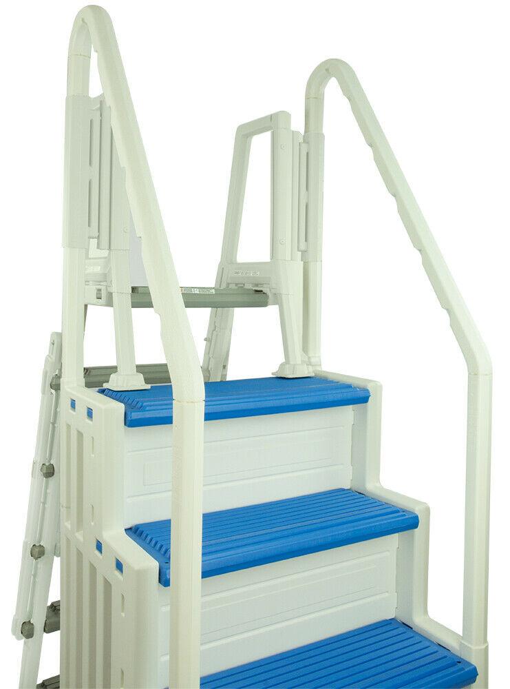 Confer Step 1 & In-Pool Ladder Aufstellpoolsystem â€?Farbe auswählen