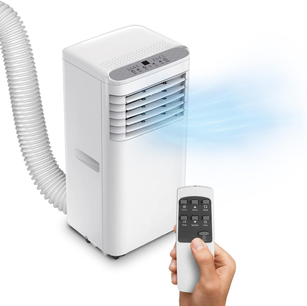 Avilia Mobiles Klimagerät 9000 BTU 3 in 1 â€?Luftentfeuchter, Kühler und Ventilator | Klimagerät ohne Außeneinheit für Zuhause und Büro