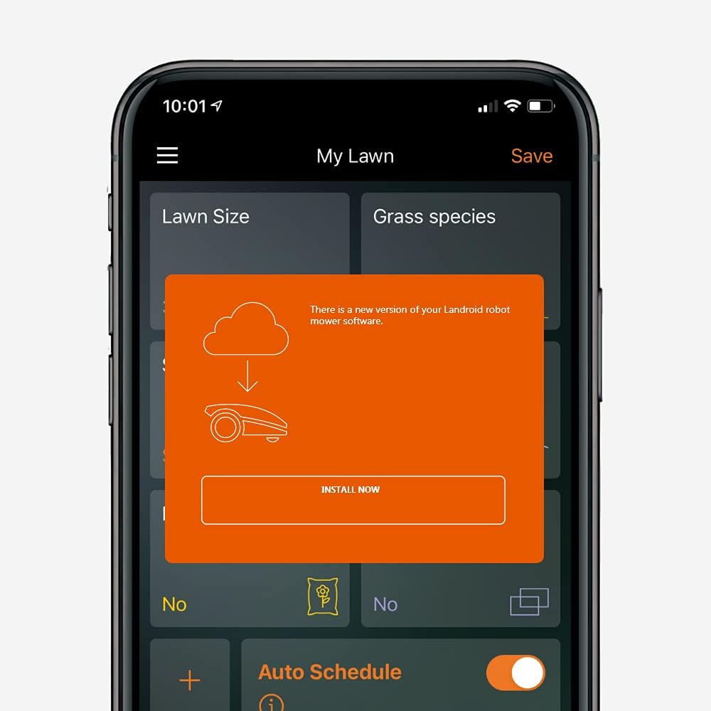 WORX Landroid Plus WR167E Mähroboter mit Begrenzungskabel für Gärten bis 700m2 (AIA Navigation, App Steuerung, schwimmendem Mähwerk - max Steigung: 35%, Schnittbreite 18cm, Schnitthöhe 30-60 mm)