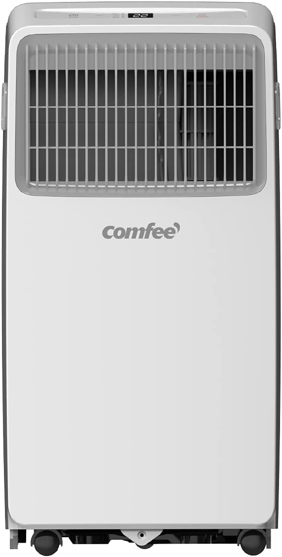 Comfee Mobiles Klimagerät Breezy Cool Pro 2.6,9000 BTU 2,6kW, Kühlen&Ventilieren&Entfeuchten,APP-Steuerung,Raumgröße bis 88m³(33ãŽ?,Mobile Klimaanlage mit Abluftschlauch
