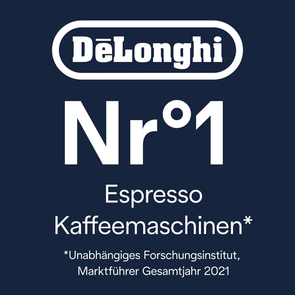 De'Longhi Magnifica Evo Next ECAM312.80.TB, Kaffeevollautomat mit 13 Getränken (Cappuccino, Espresso, Latte Macchiato), 2,4'' TFT Farbdisplay, LatteCrema Milchsystem, 2-Tassen-Funktion, Titan