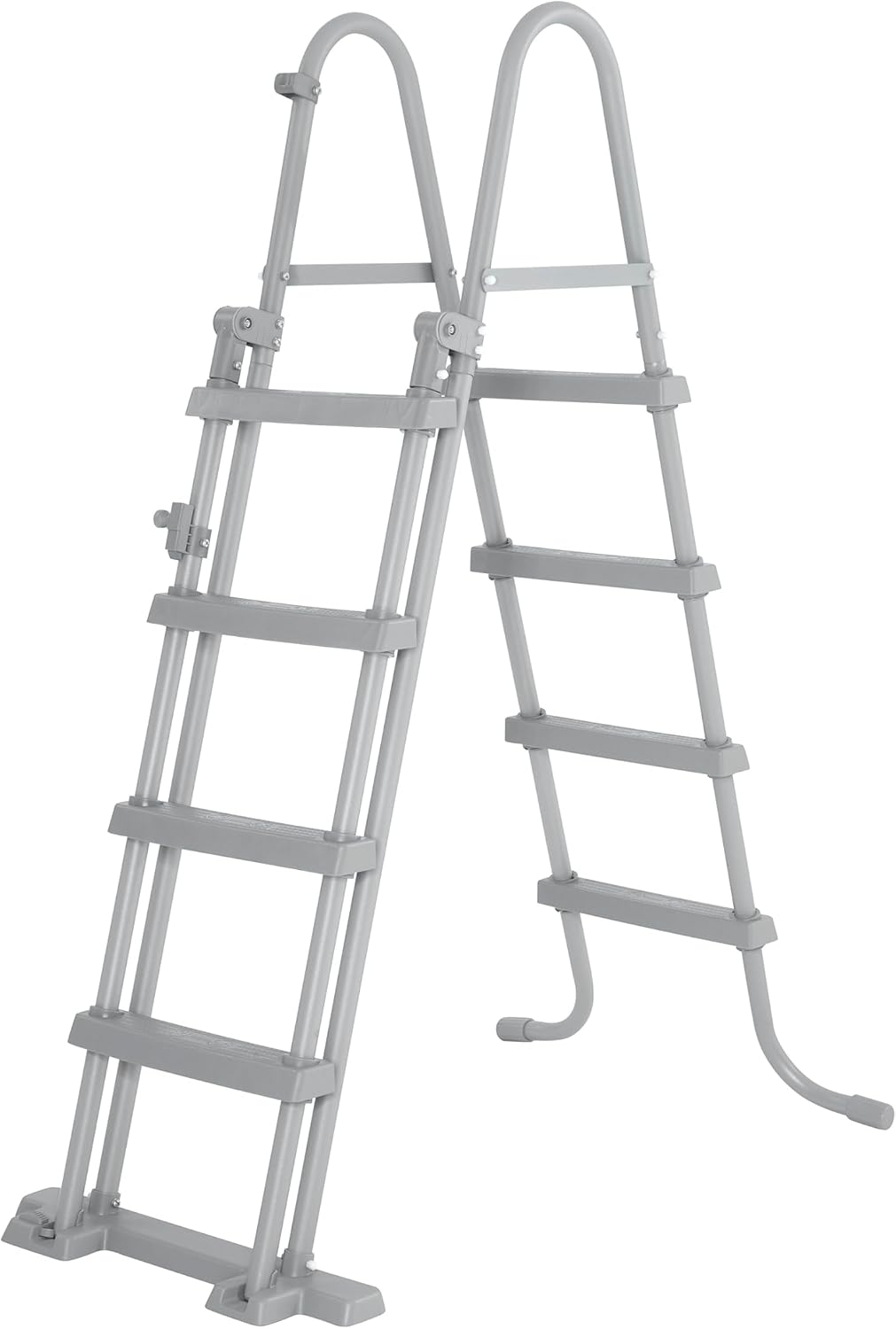 Bestway® Steel Pro MAXâ„?Aufstellpool Komplett-Set mit Filterpumpe Ø 396 x 122 cm, lichtgrau, rund